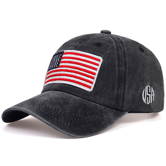 USA Flag Baseball Cap For Men Women Snapback Hat Army American Flag Bone Trucker hats High Quality